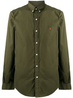 Polo Ralph Lauren рубашка с вышитым логотипом