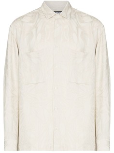 Jacquemus рубашка La Chemise Baou с жаккардовым узором