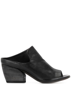 Officine Creative мюли Blanc на блочном каблуке