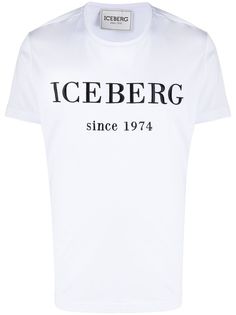 Iceberg футболка с логотипом
