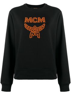 MCM толстовка с вышитым логотипом