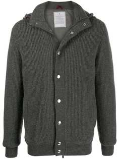 Brunello Cucinelli кардиган на пуговицах с капюшоном