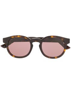 Gucci Eyewear солнцезащитные очки черепаховой расцветки