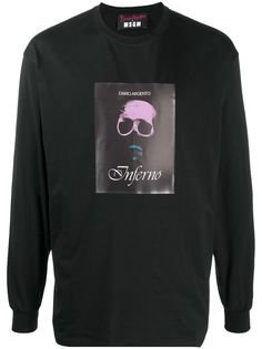MSGM толстовка с принтом из коллаборации с Dario Argento