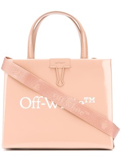 Off-White сумка-тоут с логотипом