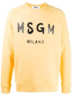 MSGM футболка с логотипом
