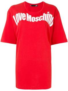 Love Moschino футболка с логотипом