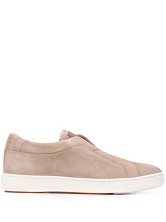 Santoni кроссовки без шнуровки