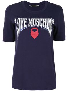 Love Moschino футболка с логотипом