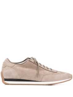 Santoni кроссовки на шнуровке