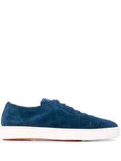 Santoni кеды на шнуровке