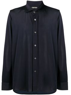Tom Ford рубашка с косым воротником
