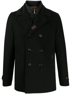 Moorer двубортное пальто Bolgile