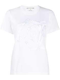 Comme Des Garçons Girl футболка с аппликацией