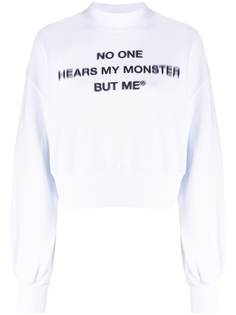 MSGM толстовка с надписью