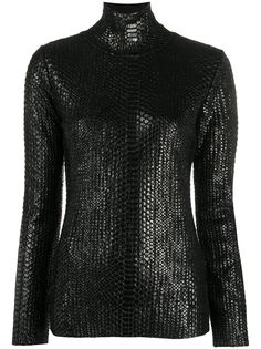 Ermanno Scervino топ с высоким воротником