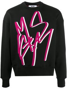 MSGM толстовка с логотипом