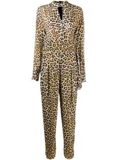 Boutique Moschino комбинезон с леопардовым принтом