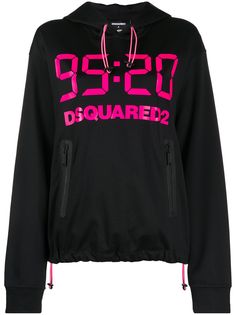 Dsquared2 худи с логотипом и кулиской