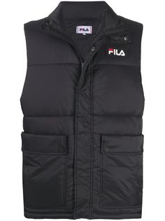 Fila жилет с вышитым логотипом