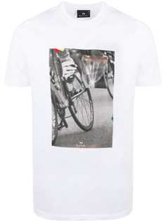 PS Paul Smith футболка с фотопринтом и логотипом