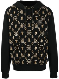 Philipp Plein худи с вышитым логотипом
