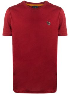 PS Paul Smith футболка с круглым вырезом и нашивкой-логотипом