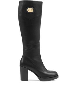 Gucci сапоги с логотипом Interlocking G