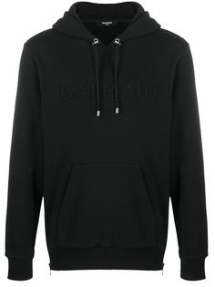 Balmain худи с тисненым логотипом