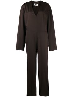 MM6 Maison Margiela комбинезон с V-образным вырезом