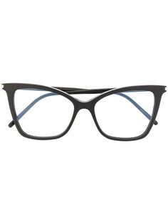 Saint Laurent Eyewear очки SL386 в оправе кошачий глаз