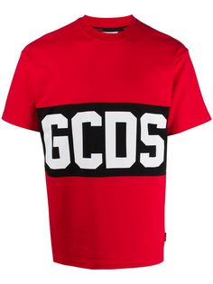 Gcds футболка в стиле колор-блок с логотипом