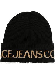 Versace Jeans Couture шапка бини с логотипом