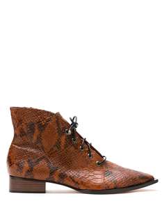 Nk leather pointed toe boots НК