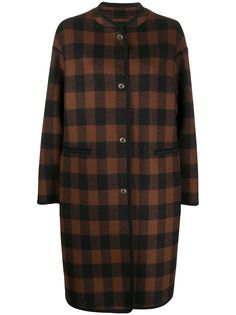Mackintosh клетчатое пальто Kirkinner