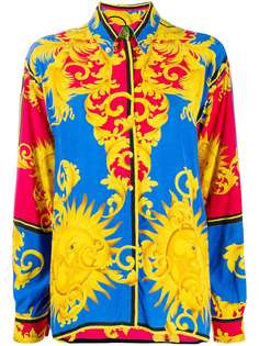 Versace Pre-Owned рубашка 1990-х годов с принтом