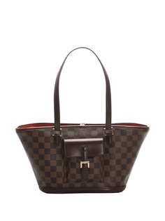 Louis Vuitton сумка на плечо Damier Ebene Manosque PM 2005-го года