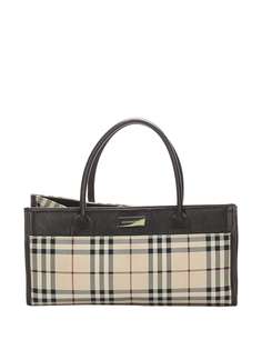 Burberry Pre-Owned сумка-тоут в клетку House Check