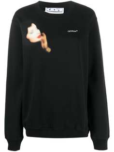 Off-White толстовка с графичным принтом