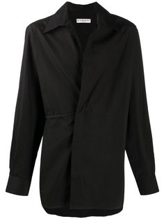 Givenchy рубашка асимметричного кроя