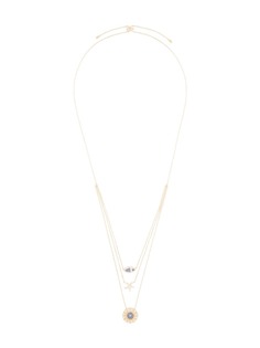 Apm Monaco Tropical Sea triple adjustable necklace