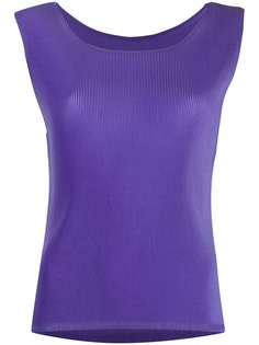Pleats Please Issey Miyake плиссированный топ