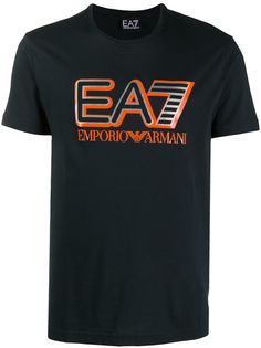 Ea7 Emporio Armani branded short-sleeve T-shirt
