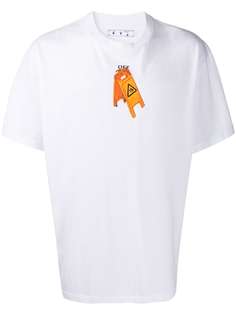 Off-White футболка с логотипом Arrows