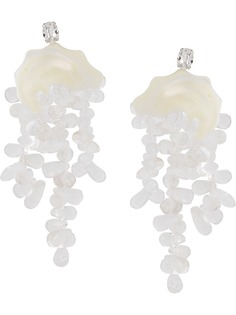 Simone Rocha серьги-подвески с бусинами