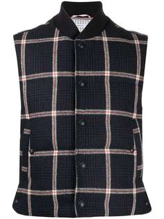Thom Browne жилет в клетку глен