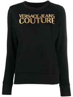 Versace Jeans Couture толстовка с вышитым логотипом