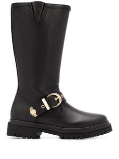 Versace Jeans Couture сапоги с пряжкой
