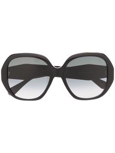 Gucci Eyewear солнцезащитные очки в массивной оправе