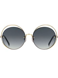 Max Mara солнцезащитные очки со стразами